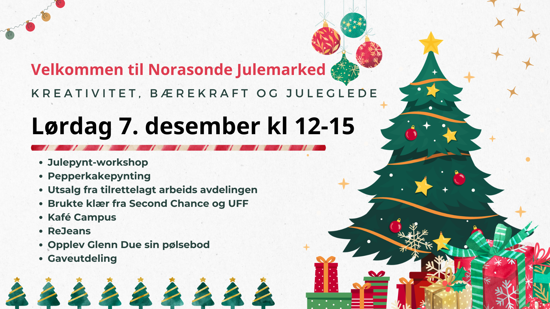 Bilde: Norsondes Julemarked