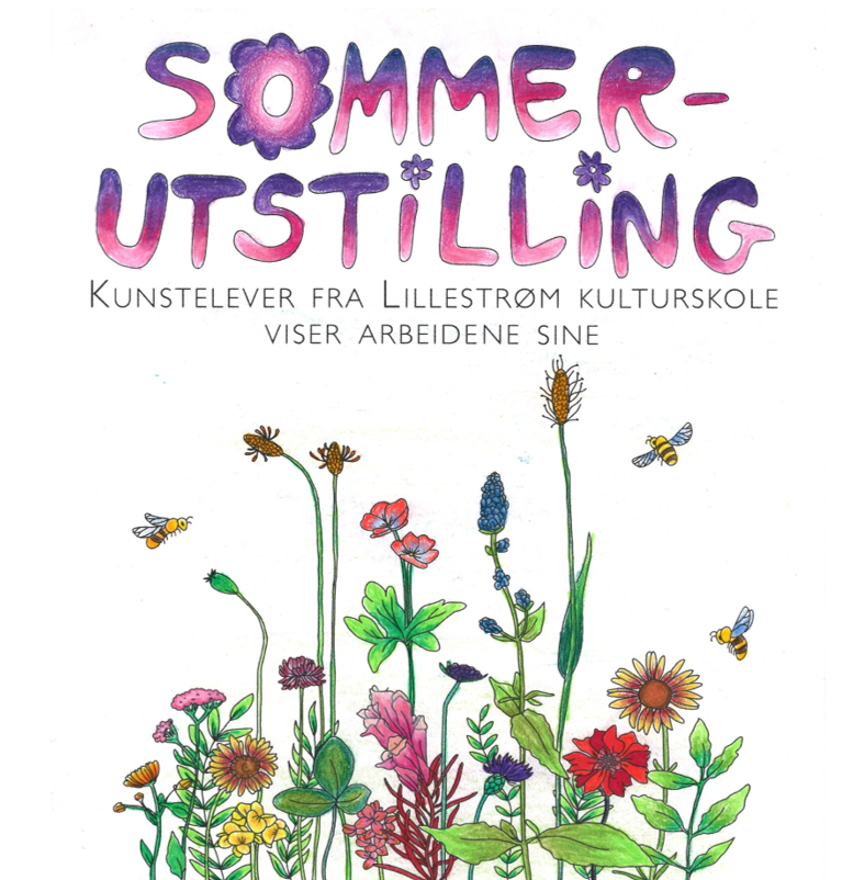 Bilde: Kunstarbeid Lillestrøm kulturskole